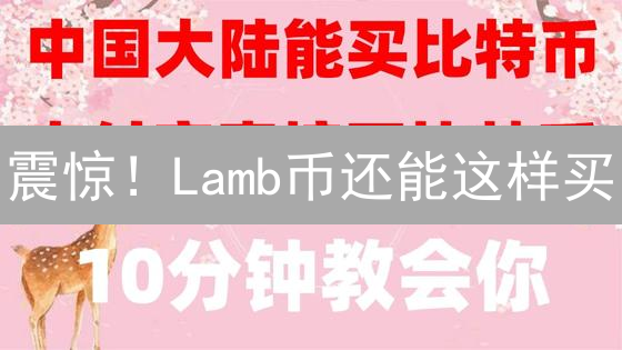 震惊！Lamb币还能这样买？3招教你轻松入手，错过血亏！